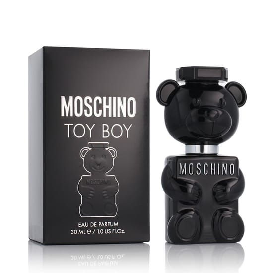 Elegant bottle of Moschino Toy Boy Eau de Parfum