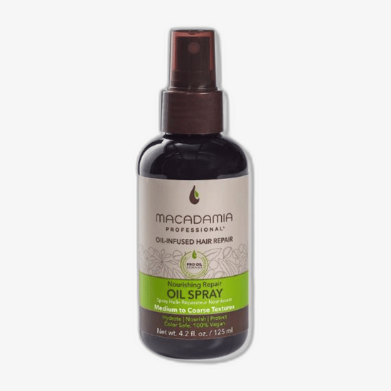 Флакон Macadamia Professional Nourishing Moisture Oil Spray крупным планом