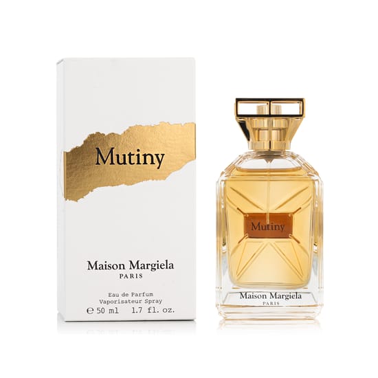 Elegant bottle of maison margiela mutiny edp