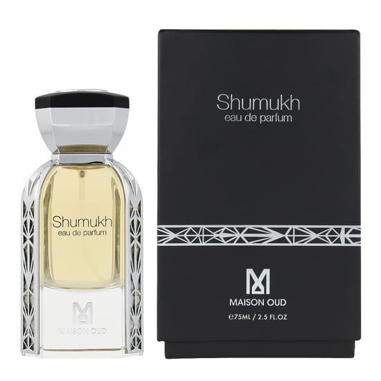 Originaalpakend maison oud shumukh edp Maison oud shumukh edp pudel lähedalt