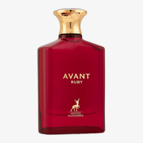 Maison Alhambra Avant Ruby EDP pudel lähedalt