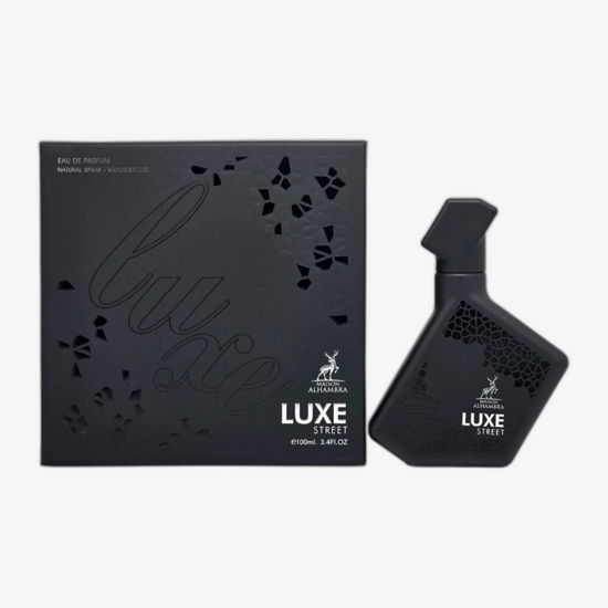 Флакон Maison Alhambra Luxe Street EDP вблизи