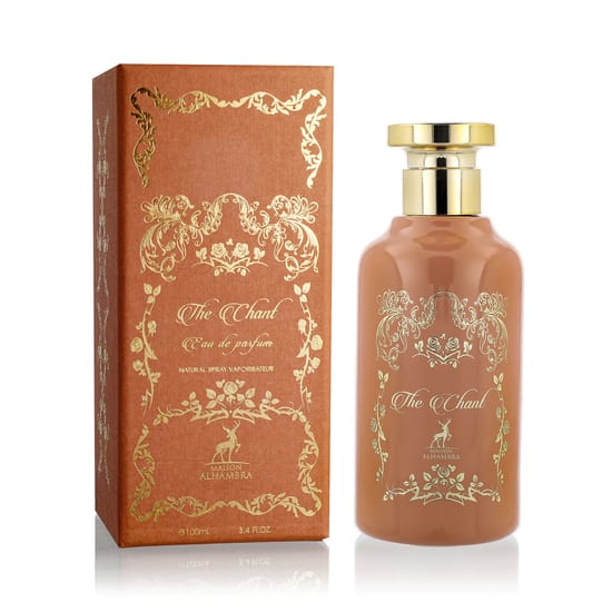 Elegant bottle of maison alhambra the chant eau de parfum