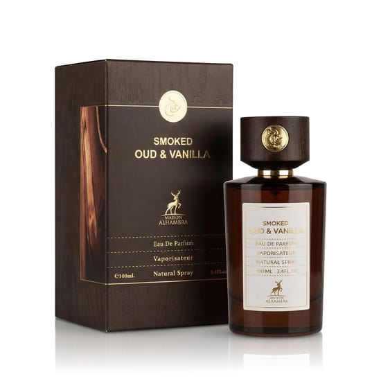 Elegantne pudel Maison Alhambra Smoked Oud & Vanilla EDP