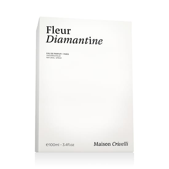 Bottle of Maison Crivelli Fleur Diamantine EDP close-up