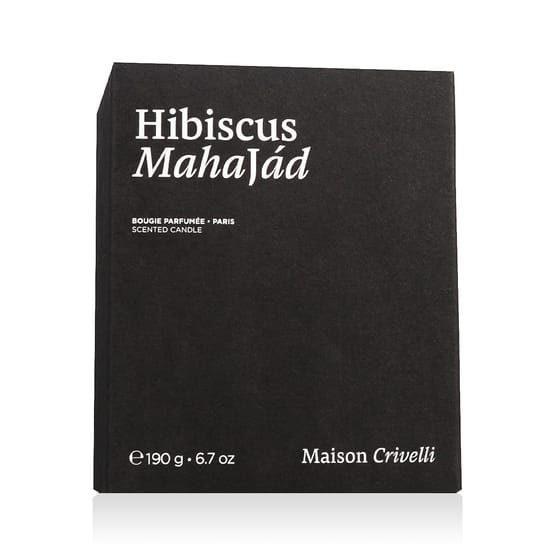 Maison Crivelli Hibiscus Mahajád — свеча для стильного интерьера Утончённая ароматическая свеча Maison Crivelli Hibiscus Mahajád с изысканным ароматом