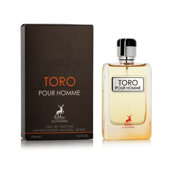 Elegant bottle of Maison Alhambra Toro Pour Homme Eau de Parfum