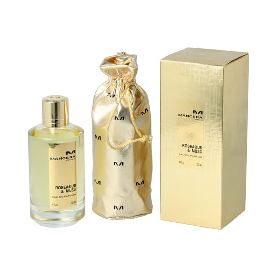 Elegant bottle of Mancera Paris Roseaoud & Musc EDP