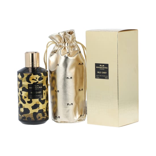 Close-up of Mancera Paris Wild Candy EDP bottle