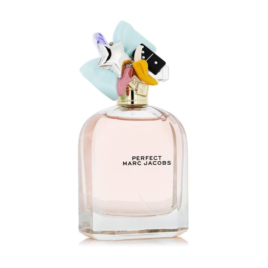 Close-up of Marc Jacobs Perfect EDP bottle