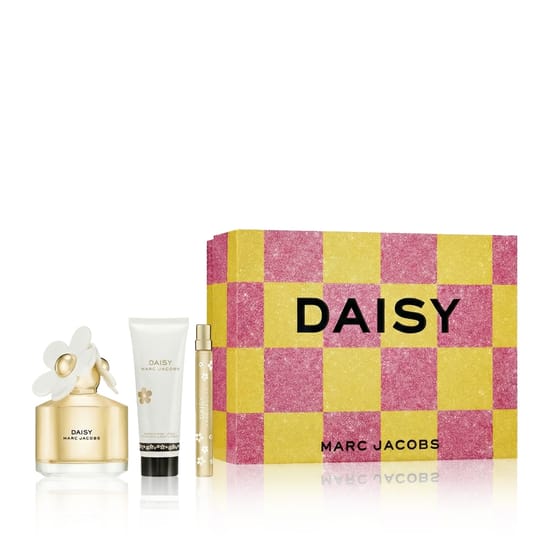 Бутылочка парфюма Marc Jacobs Daisy с цветочным дизайном
