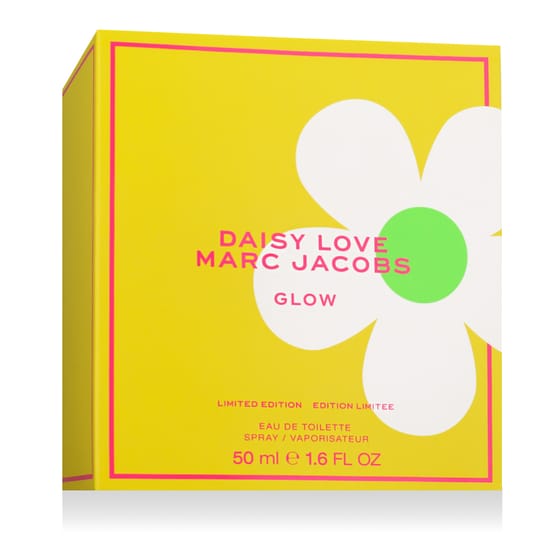 Бутылка парфюма Marc Jacobs Daisy Love Glow EDT вблизи