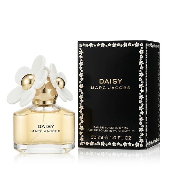 Коробка аромата Marc Jacobs Daisy EDT Флакон аромата Marc Jacobs Daisy EDT вблизи