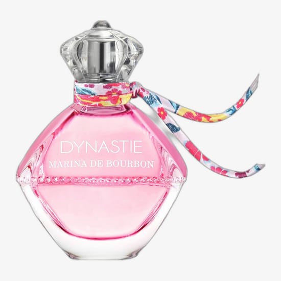 Bottle of Marina de Bourbon My Dynastie Princess EDP up close