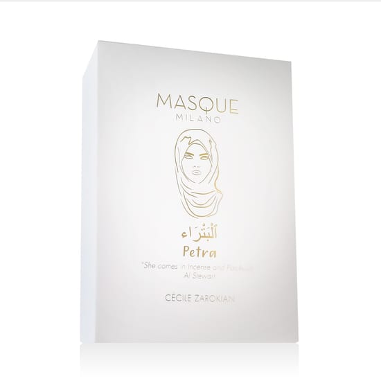 Masque Milano Petra EDP parfüümi pudel detailvaates