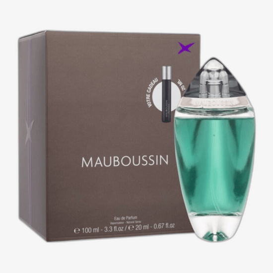 Close-up of Mauboussin Homme EDP 100 ml bottle