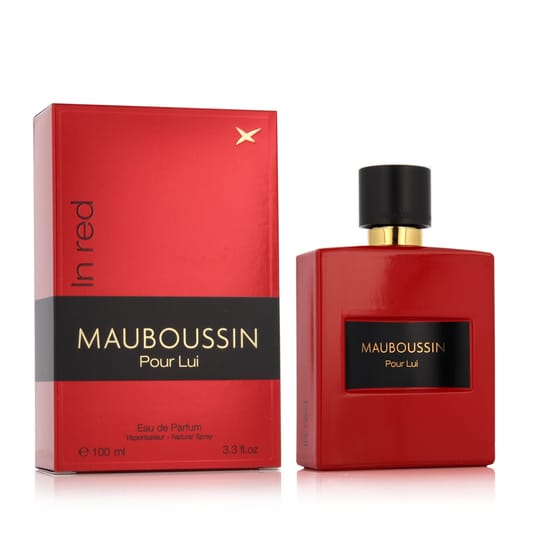 Mauboussin Pour Lui in Red EDP pudel – kaasaegne ja elegantne unisex parfüüm