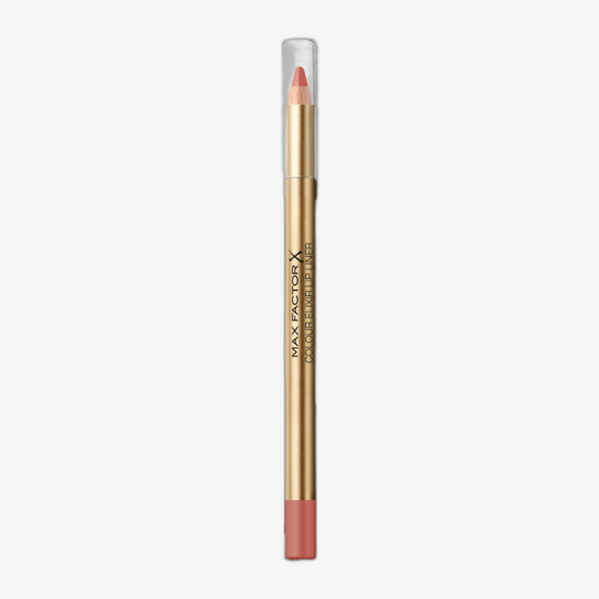 Крупный план карандаша для губ Max Factor Colour Elixir оттенок 005 Brown N Nude