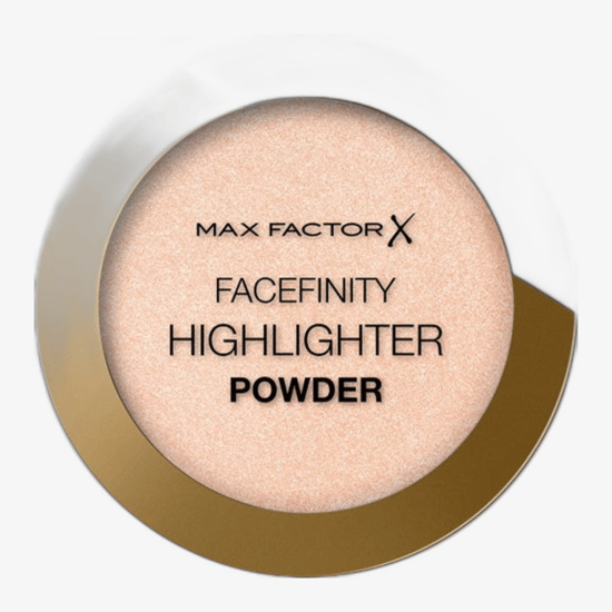 Max Factor Facefinity Highlighter Powder (002 Golden Hour) tootepilt lähedalt