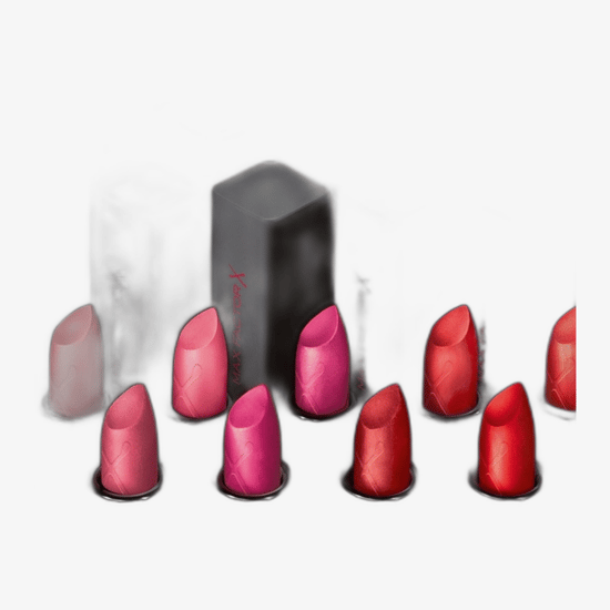 Max Factor Velvet Mattes huulepulga (10 Sunkiss) lähedalt vaade elegantse pakendiga