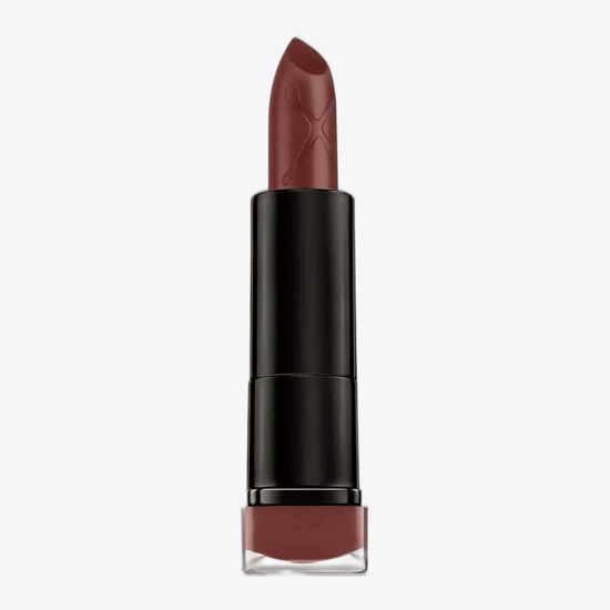 Max Factor Velvet Mattes Lipstick (60 Mauve) elegantse pakendiga lähivõte
