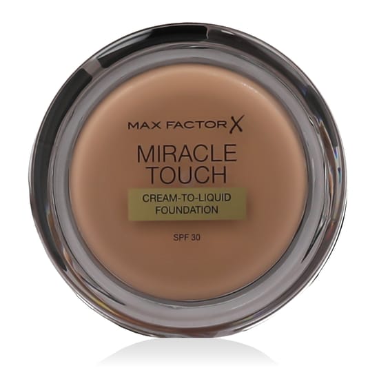 Max Factor Miracle Touch Cream-To-Liquid Foundation 075 Golden detailid, siidine tekstuur ja loomulik viimistlus