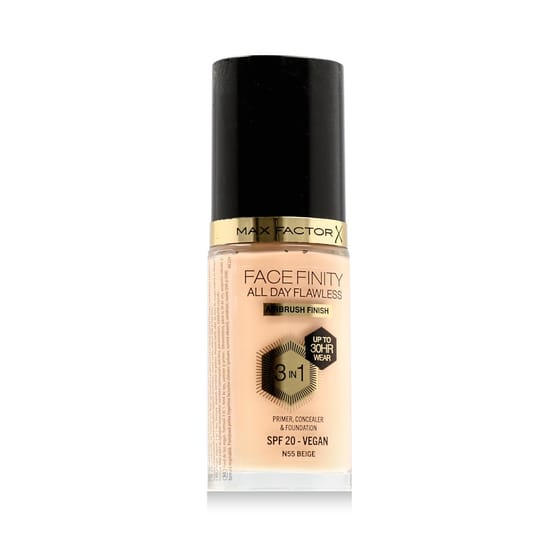Max Factor Facefinity All Day Flawless 3in1 Airbrush Finish SPF 20 Bottle Close-Up