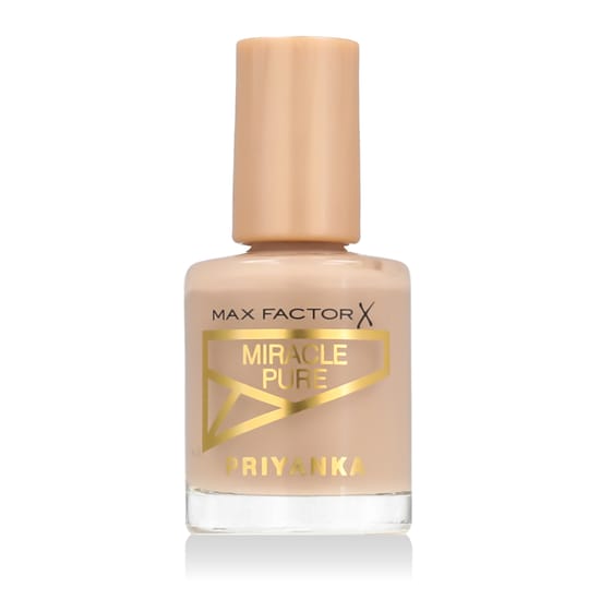 Max Factor Miracle Pure Priyanka küünelaki 216 Vanilla Spice lähedalt, siidine ja särav toon