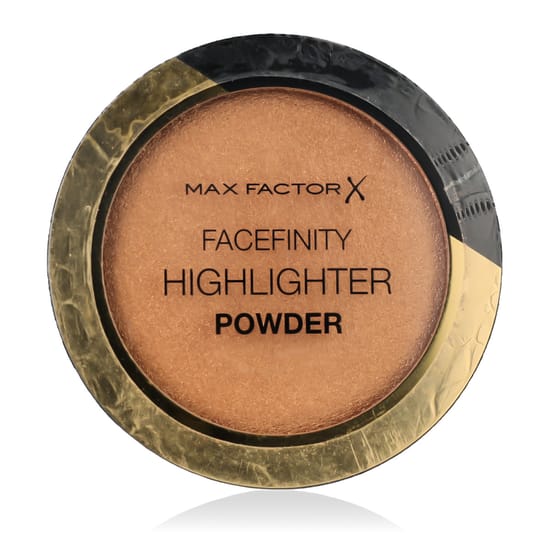 Крупный план хайлайтера Max Factor Facefinity оттенка 003 Bronze Glow
