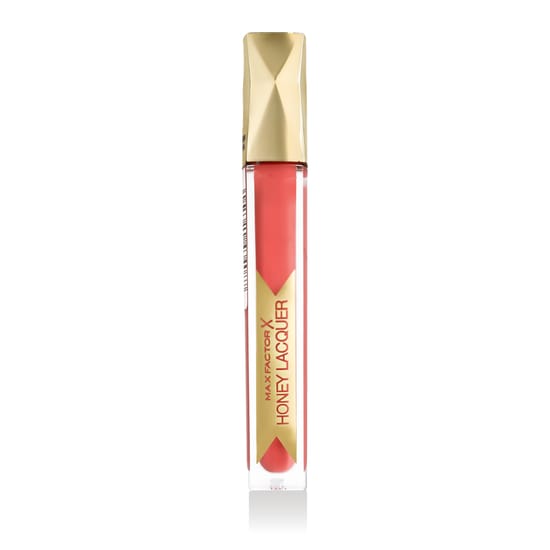 Max Factor Honey Lacquer (20 Indulgent Coral) pudel lähedalt