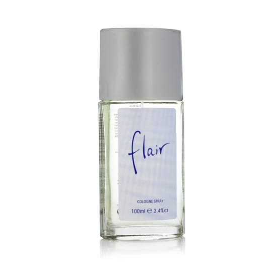 Originaalpakend Mayfair Flair EDT parfüümile Elegantne pudel Mayfair Flair EDT lähedalt