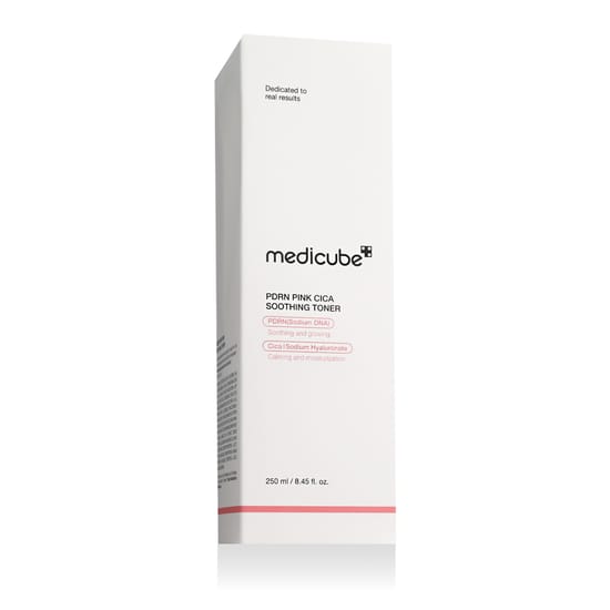 Medicube PDRN Pink Cica Soothing Toner in Packaging