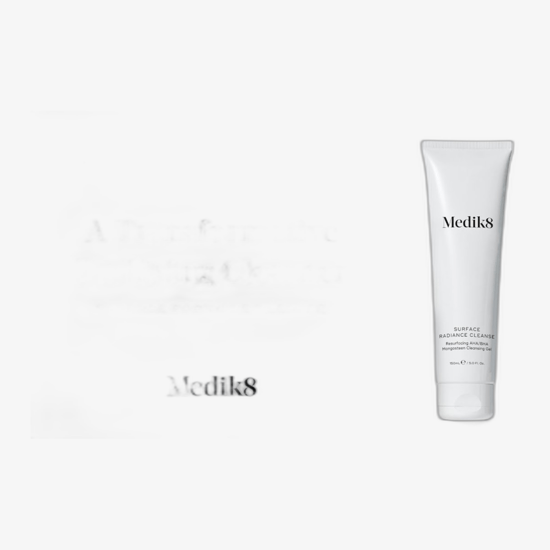 Medik8 Surface Radiance Cleanse Cleansing Gel in Packaging