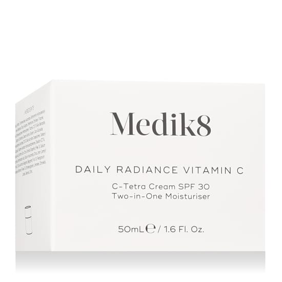 Close-up of Medik8 Daily Radiance Vitamin C C-Tetra SPF 30 Cream