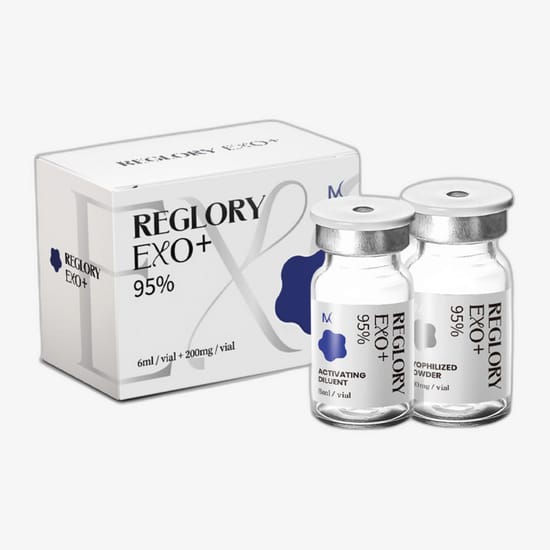 Medisco Reglory Exo+ Ampoule and Powder 200 mg packaging