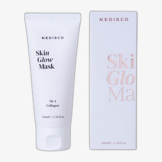 Medisco Skin Glow Mask moisturizing product with damaged packaging