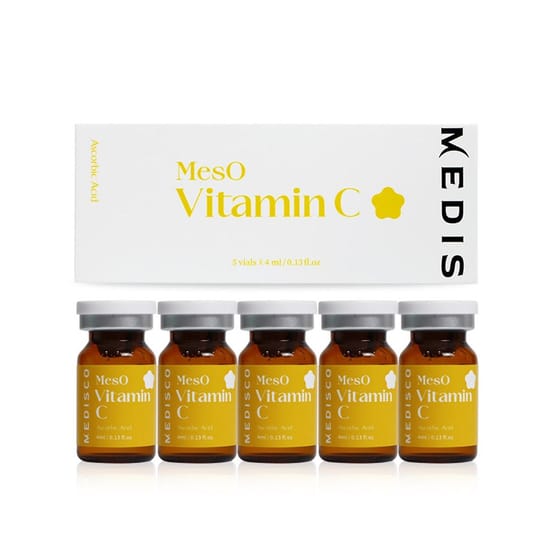 Medisco meso vitamin c serum pakend ja rakendus