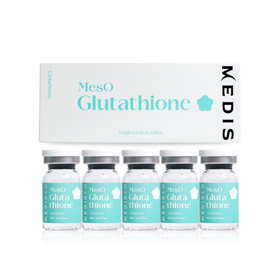 Medisco Meso Glutathione Micro-Needling Mesotherapy System 5 x 4 ml Vials