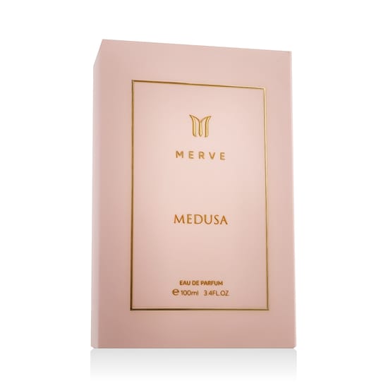 Оригинальная упаковка Merve Medusa EDP Бутылка парфюма Merve Medusa EDP вблизи