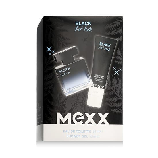 Mexx Black Man EDT 30 ml + SG 50 ml