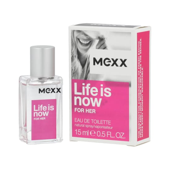 Mexx Life is Now for Her EDT – moderne ja värske parfüümi pudel