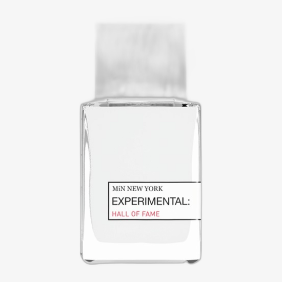 Original packaging of MiN New York Hall Of Fame EDP Bottle of MiN New York Hall Of Fame EDP up close
