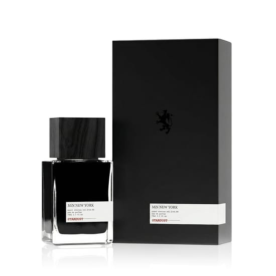 Bottle of MiN New York Stardust EDP up close