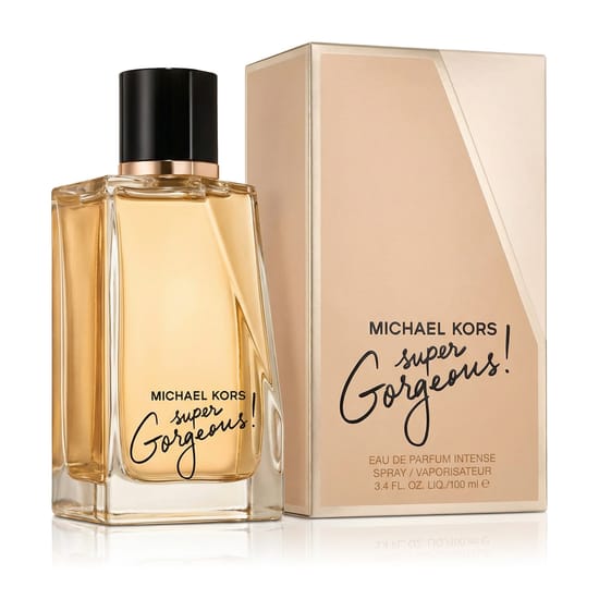Sophisticated Michael Kors Super Gorgeous! EDP Intense bottle, minimalist design