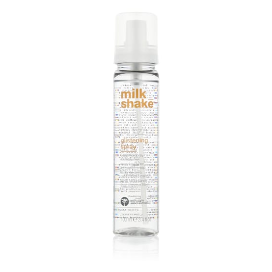 Bottle of Milk Shake No Frizz Glistening Spray for hair care