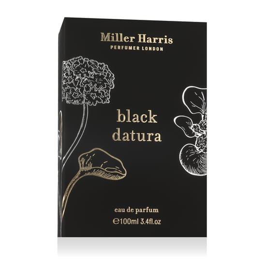 Флакон Miller Harris Black Datura EDP крупным планом