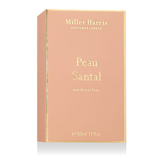 Бутылка Miller Harris Peau Santal EDP крупным планом