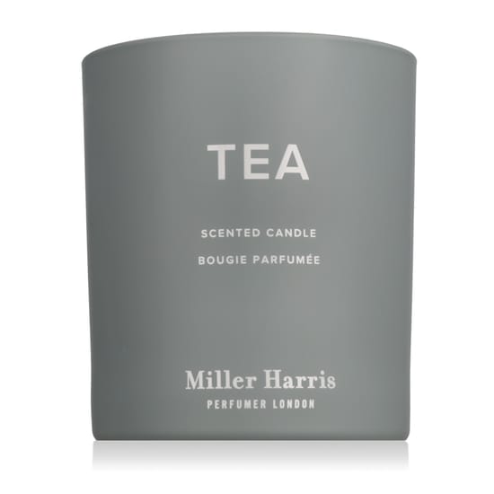 Küünal Miller Harris Tea Parfume Candle tee aroomiga Aroomiküünal Miller Harris Tea Parfume Candle pakendis