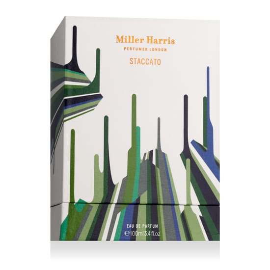 Miller Harris Staccato EDP pudel lähedalt