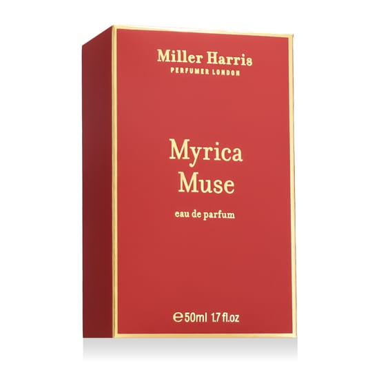 Miller Harris Myrica Muse EDP pudel lähedalt